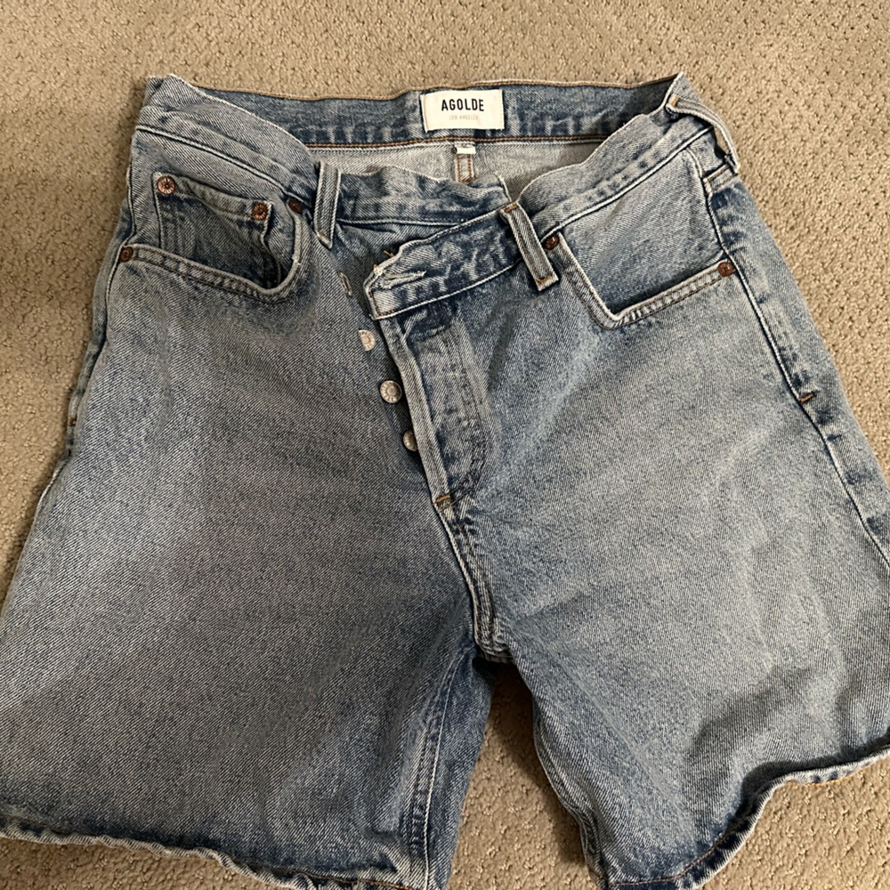 Agolde CrissCross Shorts